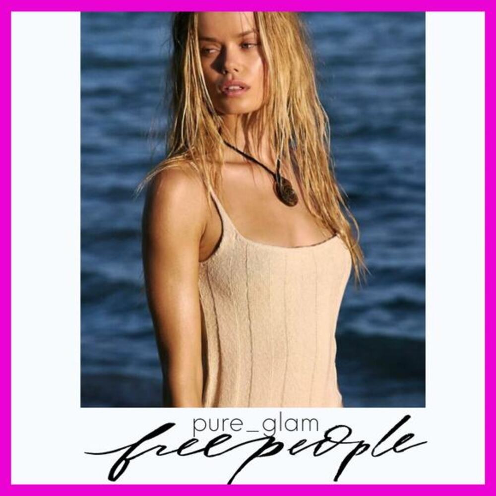 Free People mini dress in knit